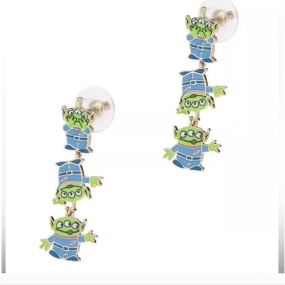 Disney Pixar BAUBLEBAR Toy Story Aliens Claw Machine Drop Earrings - Picture 3 of 7